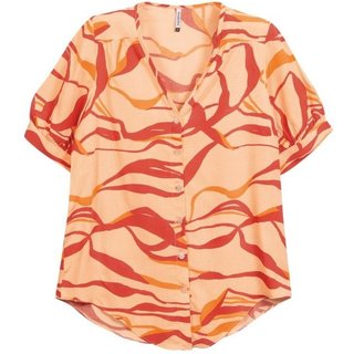 Blusa Feminina Estampada Marialícia Laranja