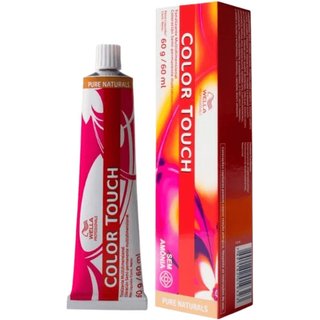 Wella Tonalizante Professionals Color Touch Pure Naturals 3/0 Castanho Escuro 60g Unissex