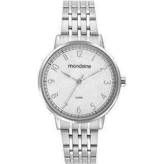 Relógio Feminino Casual Prata Mondaine