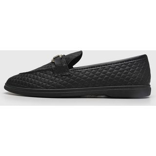 Sapatilha Feminina Moleca Matelassê Fivela Preta