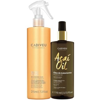 Kit Cadiveu Professional Nutri Glow Fluído e Açaí Oil 110 (2 produtos)