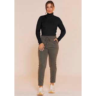 Blusa Rudély Gola Alta Preta