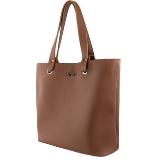 Bolsa Feminina Sacola Retta Caramelo