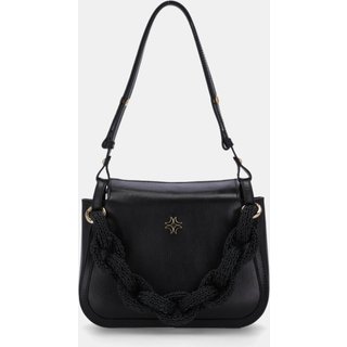 Bolsa Média Couro Luz Da Lua 2000018 Luz Da Lua Preto