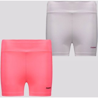 Conjunto Bermuda e Short Rainha UV 50+ Feminina Cinza e Rosa