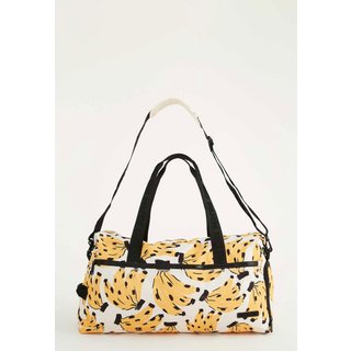 Bolsa Feminina FARM Findi Bossa Banana Branca e Amarela