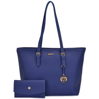Bolsa Sacola Grande Moncci Azul