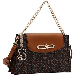 Bolsa Feminina Chenson Classic Cristal Original 3485363 Café