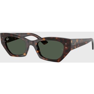 Óculos de Sol Ray-Ban Geométrico Tartaruga Marrom
