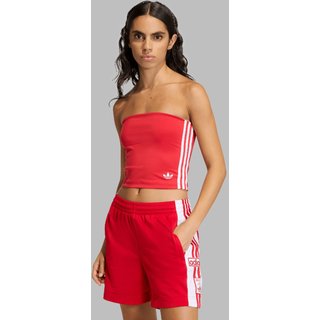 Cropped Feminino adidas Originals 3S Tube Vermelho