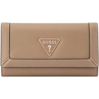 Carteira Guess Cadence Slim Clutch Bege