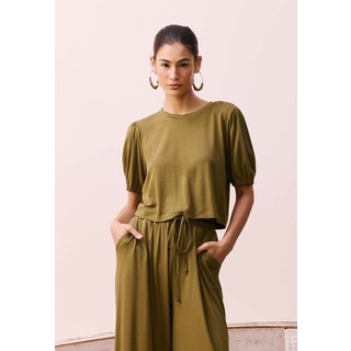 Cropped Alongado CaCay Manguinha Bufante