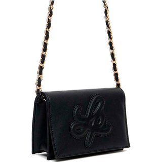 Bolsa Crossbody Lança Perfume Pr25 Preto Feminino