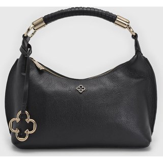Bolsa Feminina Capodarte Média Alça Tramada Preta