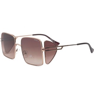 Óculos de Sol Solar Maresia Beach 19 C100 Degradê Dourado