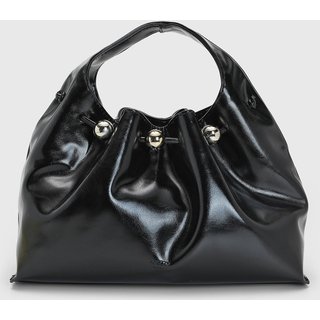 Bolsa Feminina Arezzo Fechamento Saco Preta