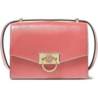 Bolsa Transversal Hendrix Pequena De Couro 32F0g1hc0l644