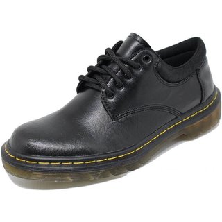 Sapato Colegial Ingles Estilo Veggie Preto Baixo