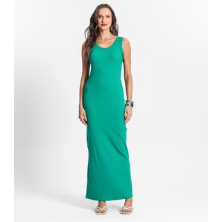 Vestido Midi De Ribana Feminino Endless Verde