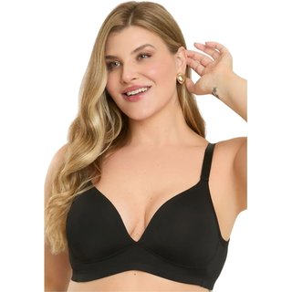 Sutiã Plus Size Triângulo Com Bojo Soft Sem Aro Santa Passion