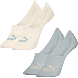 Kit 2 Pares de Meias Puma Sapatilha Invisível Feminina - Verde - puma