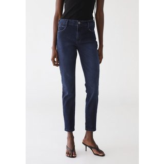 Calça Jeans Feminina Colcci Reta Lavagem Escura Azul