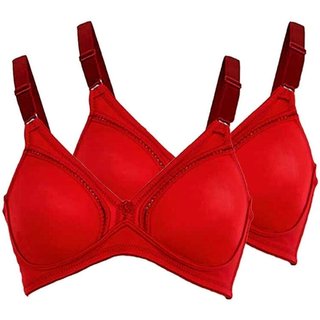 Kit com 2 Sutiãs Sustentação Gallard Control Demillus 78808/78908 Taça B Vermelho