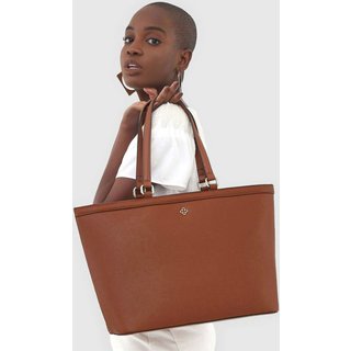 Bolsa Universitária Capodarte Tote Caramelo