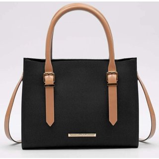 Bolsa Feminina Heaven Preto Avelã Petite Jolie PJ11160-67656