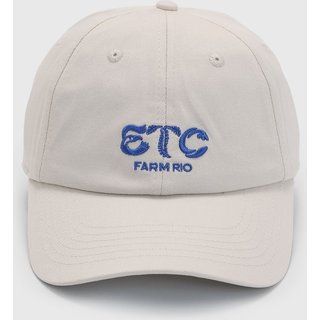 Boné Feminino FARM ETC Bordado Off-White