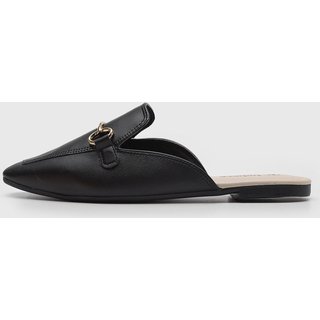 Mocassim Mule cê Liso Preto