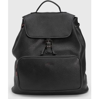 Mochila Feminina Santa Lolla Texturizada Preta