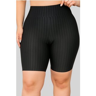 Bermuda Esportiva D Bell Outlet Fashion 3D Plus Size Vitrine Preta