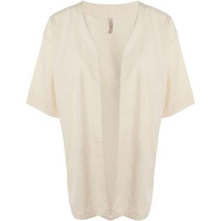 Kimono Linho Manga Curta Feminino NATURAL