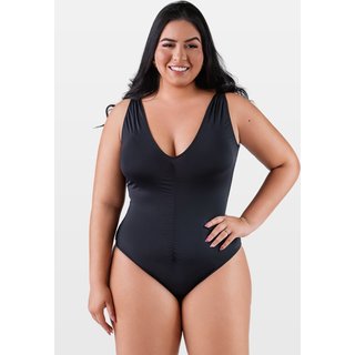 Maiô Summer Soul Com Bojo Plus Size Preto
