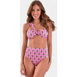 Biquíni Areia Branca Baly Hot Pant Coqueiro Rosa
