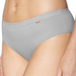 Calcinha Loba Clássica Algodão com Elastano 40352 Cinza Mescla