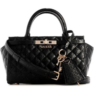 Bolsa Guess Idra Small Satchel Preto