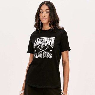 Camiseta Easy Lança Perfume Classic Pr26 Preto Feminino