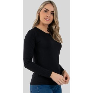 Blusa Básica Manga Longa Segunda Pele Inverno