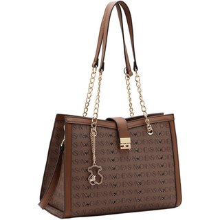 Bolsa Feminina Chenson Cristal Monograma 3485400 Café