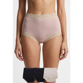 Kit 3 Calcinhas Realeza Algodão Concept Lingerie Multicolorido