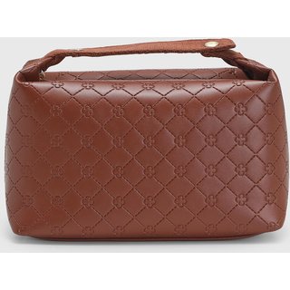 Necessaire Capodarte Monograma Caramelo