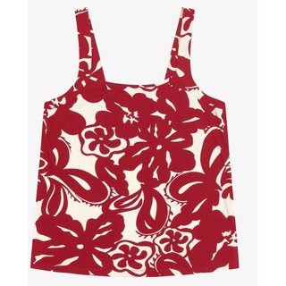 Regata Feminina em Viscose Maquinetada Secret Glam Vermelho