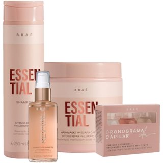 Kit Braé Essential Color - Máscara G (4 produtos)