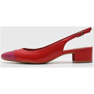 Scarpin Slingback Santa Lolla Color Vermelho