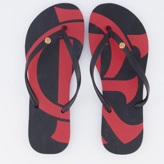 Chinelo Flamengo Basic 2 Feminino Preto