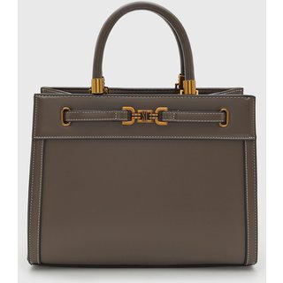 Bolsa Feminina Santa Lolla Estruturada Grande Marrom