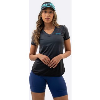 Camiseta Dry Fit Feminina HUPI Strahl Grafite