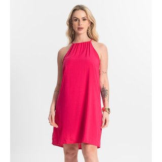 Vestido Feminino Tecido Viscose Select Rosa